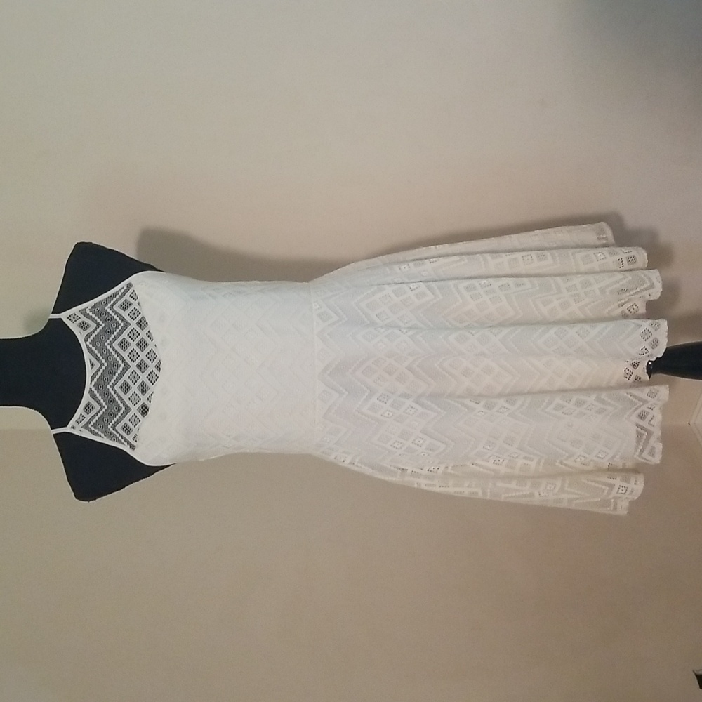 Candies Ivory Halter Dress